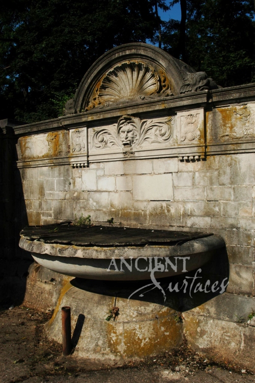 A 17th Century Antique Wall Fountain by Ancient Surfaces
