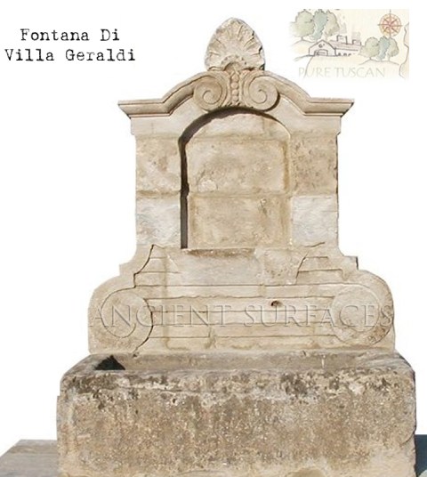 A unique antique stone wall fountain. A life long dedication to quality architectural stone products beyond belief. http://www.ancientsurfaces.com/Antique-Wall-Fountains-2.html