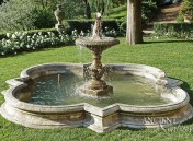Antique Medieval wall fountain by Ancient Surfaces.