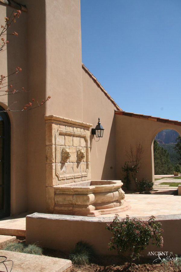 Detailed carvings, limestone fountain, craftsmanship, Ancient surfaces, Lion head, carving, limestone wall fountain
Arcane French limestone flooring 
Antique limestone fountain 