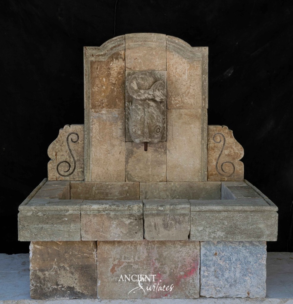 Ancient Surfaces
modern wall fountains
reclaimed ancient limestone
serene architectural design
natural elements revival
contemporary water features
historical materials design
eco-friendly wall fountains
custom fountain designs
ancient craftsmanship
timeless aesthetic fountains
outdoor living enhancements
sustainable material use
water artistry innovation
tranquil spaces creation