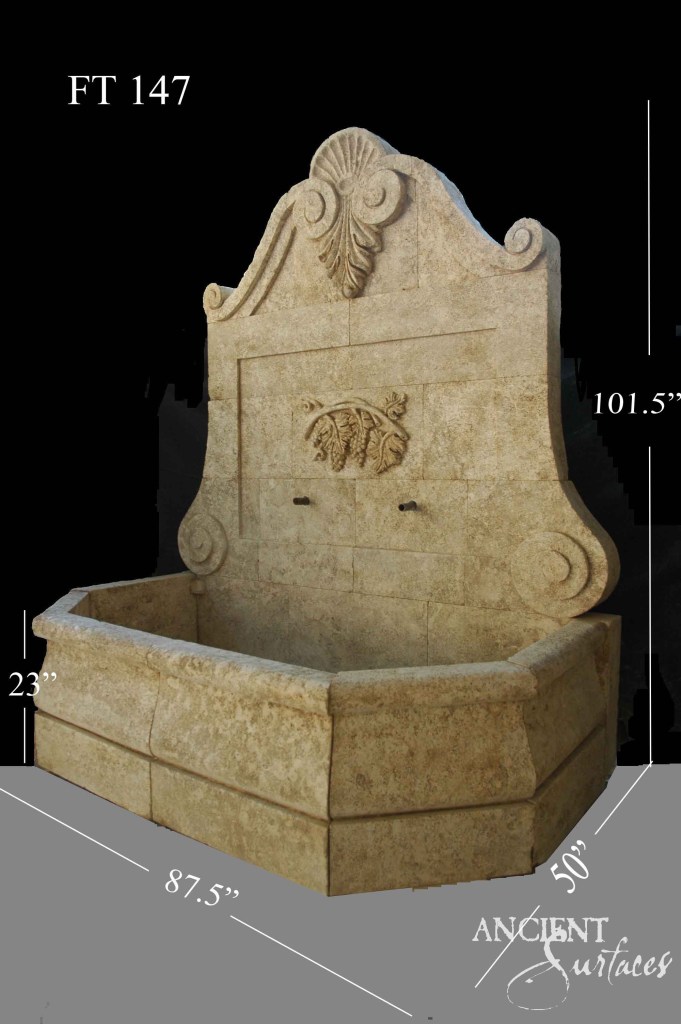 Reclaimed Limestone Wall Fountains
Ancient Surfaces Wall Fountains
Antique Stone Water Features
European Limestone Courtyard Fountains
Historic Limestone Wall Fountains
Hand-Carved Limestone Wall Fountains
Luxury Estate Limestone Fountains
Weathered Patina Limestone Fountains
Mediterranean Limestone Wall Water Features
Rustic Limestone Outdoor Wall Fountains
Classic Renaissance-Inspired Wall Fountains
Grand Architectural Limestone Wall Pieces
Timeless Limestone Landscape Accents
Authentic Old-World Limestone Wall Fountains