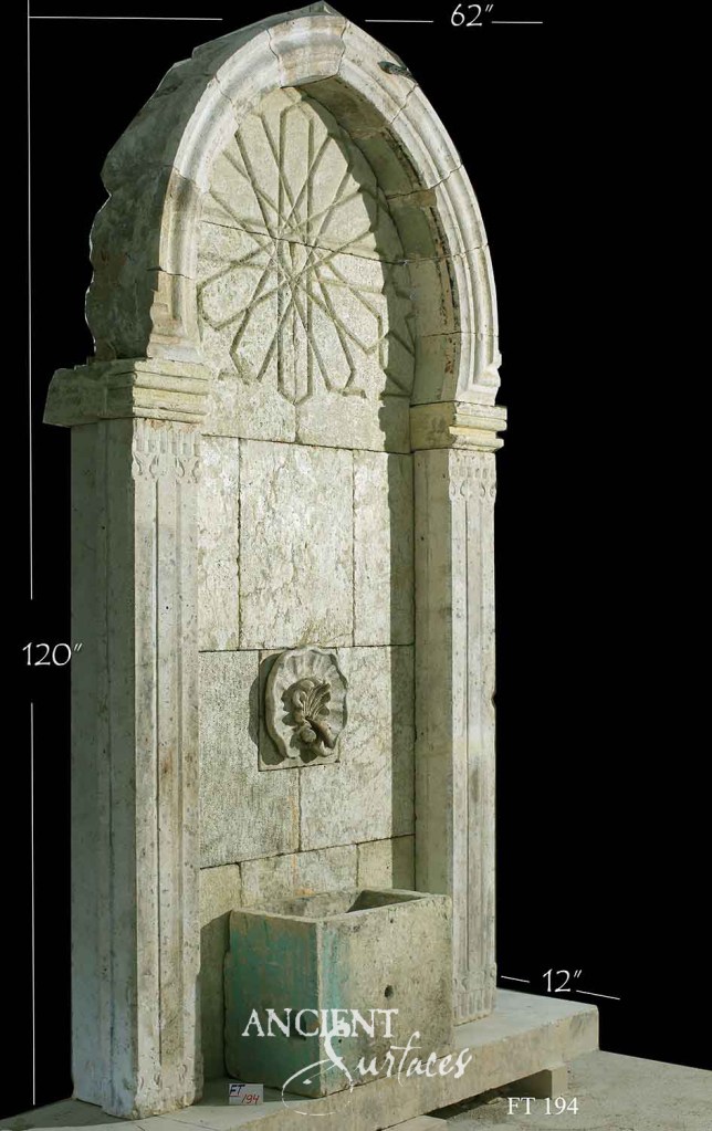 Reclaimed Limestone Wall Fountains
Ancient Surfaces Wall Fountains
Antique Stone Water Features
European Limestone Courtyard Fountains
Historic Limestone Wall Fountains
Hand-Carved Limestone Wall Fountains
Luxury Estate Limestone Fountains
Weathered Patina Limestone Fountains
Mediterranean Limestone Wall Water Features
Rustic Limestone Outdoor Wall Fountains
Classic Renaissance-Inspired Wall Fountains
Grand Architectural Limestone Wall Pieces
Timeless Limestone Landscape Accents
Authentic Old-World Limestone Wall Fountains