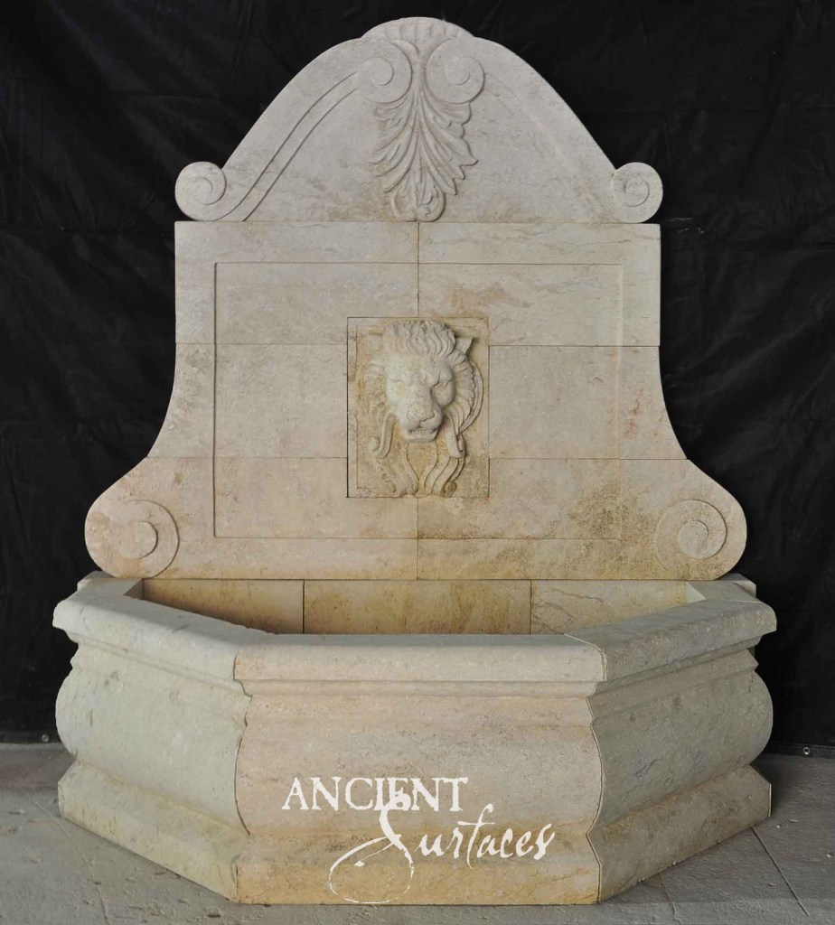 Reclaimed limestone wall fountains
Ancient Surfaces wall fountains
Antique limestone water features
Historic limestone courtyard fountains
Luxury limestone garden fountains
Hand-carved limestone wall fountains
European limestone fountain designs
Classic lion head limestone fountains
Weathered limestone outdoor fountains
Mediterranean limestone wall fountains
Timeless limestone garden accents
Rustic limestone water features
Elegant limestone patio fountains
Authentic reclaimed stone fountains
Old-world limestone craftsmanship