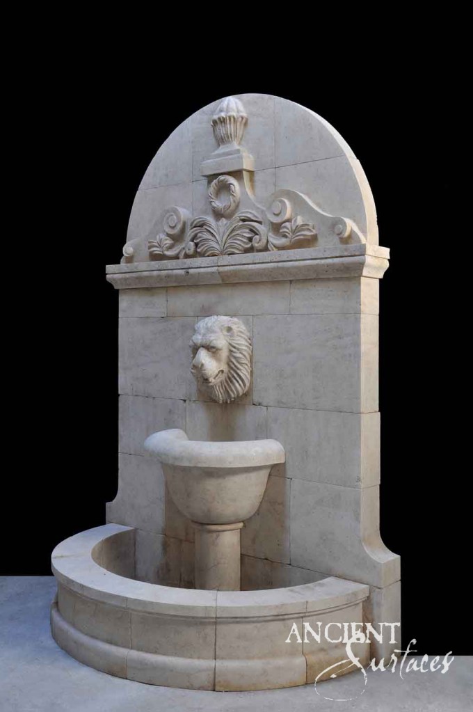 Reclaimed limestone wall fountains
Ancient Surfaces wall fountains
Antique limestone water features
Historic limestone courtyard fountains
Luxury limestone garden fountains
Hand-carved limestone wall fountains
European limestone fountain designs
Classic lion head limestone fountains
Weathered limestone outdoor fountains
Mediterranean limestone wall fountains
Timeless limestone garden accents
Rustic limestone water features
Elegant limestone patio fountains
Authentic reclaimed stone fountains
Old-world limestone craftsmanship