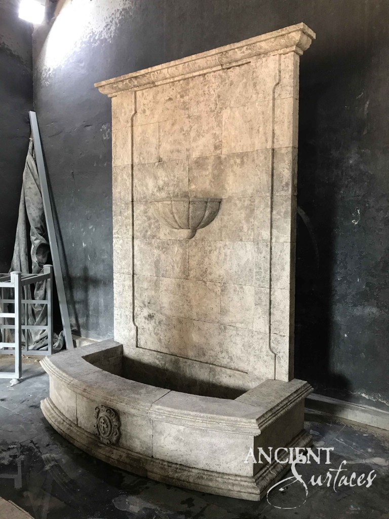 Reclaimed limestone wall fountains
Ancient Surfaces courtyard design
Antique stone garden fountains
Limestone lion spout water features
French limestone fountain basins
Historic limestone fountain restoration
Patina stone wall fountains
Mediterranean reclaimed limestone accents
Old World limestone garden decor
Provençal courtyard water fountains
Architectural antique limestone elements
Sculpted reclaimed limestone features
Hand-carved stone wall fountains
Rustic limestone wall basin